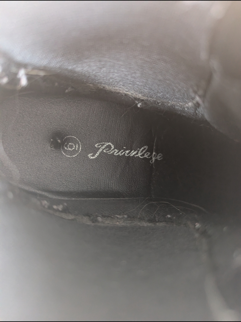 Privileged Black Platform Chelsea Ankle Boots - Picture 3 of 4